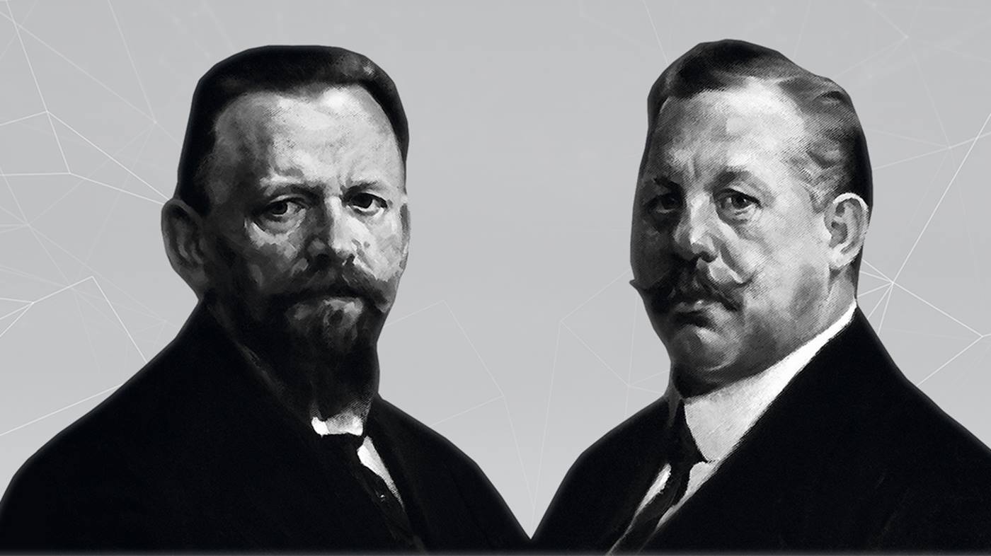 KUKA Gründer Keller und Knappich
